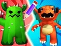 Juego Batalla De Monstruo: Dibujo  en línea