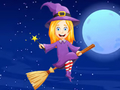 Juego Libro para colorear: Chica de Halloween  en línea
