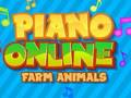Juego Piano en línea Animales de granja  en línea