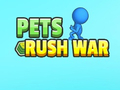 Juego Mascotas Rush Guerra  en línea