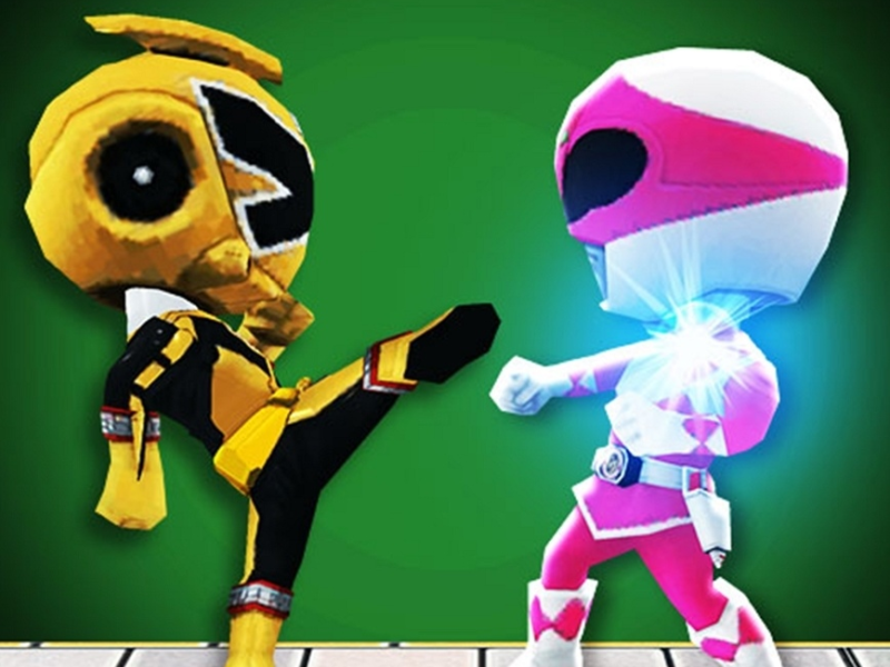 Juego Huelga de mini luchadores  en línea