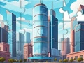 Juego Rompecabezas: edificios de la ciudad  en línea