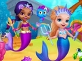 Juego Linda sirena vestir  en línea