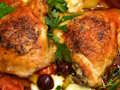 Juego Rompecabezas de pollo mediterráneo  en línea
