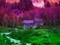 Juego Escape colorido del paisaje de montaña  en línea