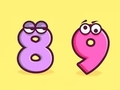 Juego Libro para colorear: Número 8-9  en línea
