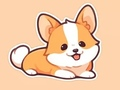 Juego Libro para colorear: Corgi  en línea