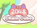 Juego Cubo de cadena 2048 modelo 3d  en línea