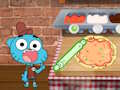 Juego Frenesí de pizza de Gumball  en línea
