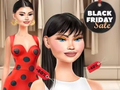 Juego Viernes negro adicto a las compras  en línea