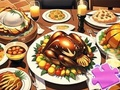 Juego Rompecabezas: Cena de Acción de Gracias  en línea
