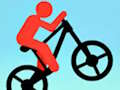 Juego Corredor de bicicleta stickman  en línea