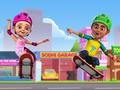 Juego Aventura de patinaje sobre Tapu  en línea