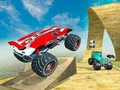 Juego Carrera de camiones monstruo mega rampa  en línea