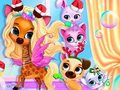 Juego Fiesta de burbujas de cuidado de mascotas  en línea