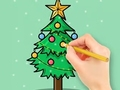 Juego Libro para colorear: árbol de Navidad  en línea