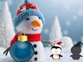Juego Escape del jardín del muñeco de nieve navideño  en línea