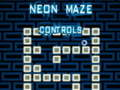 Juego Control del laberinto de neón  en línea