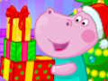 Juego Calendario navideño de hipopótamos  en línea