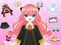 Juego Vestir muñeca anime  en línea