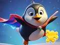 Juego Rompecabezas: Pingüino volando en el cielo  en línea