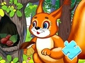 Juego Rompecabezas: comida oculta de ardilla  en línea