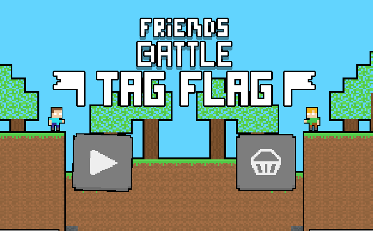 Juego Bandera de etiqueta de batalla de amigos  en línea