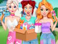 Juego Princesas Mudanza Deco Casa  en línea