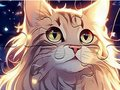 Juego Rompecabezas: Gato Estrella  en línea