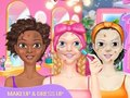 Juego DIY maquillaje salón spa cambio de imagen estudio  en línea