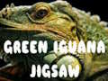 Juego Rompecabezas de iguana verde  en línea