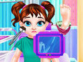 Juego Tratamiento de lesiones de esquí de Baby Taylor  en línea