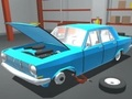 Juego Garaje retro - Mecánico de coches  en línea