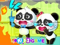 Juego Rompecabezas: Fuegos artificiales del Panda Bebé  en línea