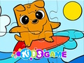 Juego Rompecabezas: surfeando en el mar  en línea