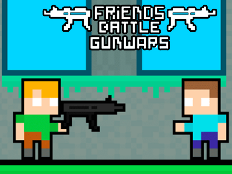Juego Amigos luchan contra guerras de armas  en línea