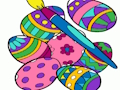 Juego Juegos de colorear huevos de Pascua  en línea