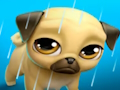 Juego Mi mascota virtual Louie el Pug  en línea