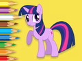 Juego Libro para colorear: Pequeño Pony  en línea