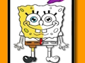 Juego Bob Esponja Para Colorear Aventura  en línea