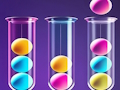 Juego Clasificación de color de bola modelo 3d  en línea