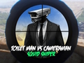 Juego Hombre del baño vs camarógrafo Squid Sniper  en línea