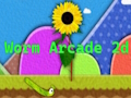 Juego Gusano Arcade 2d  en línea