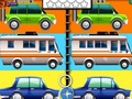 Juego Coches de dibujos animados encuentran la diferencia  en línea
