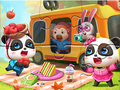Juego Rompecabezas: Picnic del Pequeño Panda  en línea