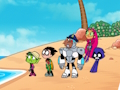 Juego Jóvenes Titanes ¡VAMOS! Aventuras en la isla  en línea
