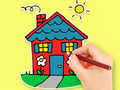 Juego Libro para colorear: Casa de ensueño  en línea