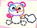 Juego Dibujo para niños pequeños: osito  en línea