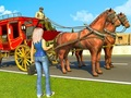 Juego Juego de taxi de transporte de carro de caballos  en línea