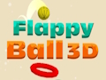 Juego Bola Flappy modelo 3d  en línea